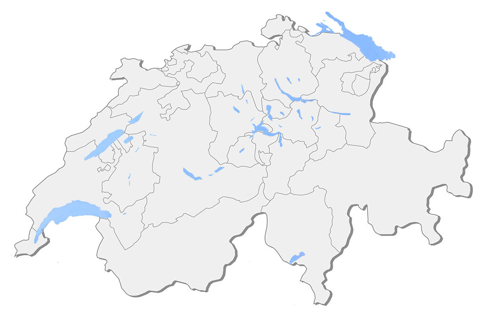 Schweizerkarte Mitglieder Dachverband Hospize Schweiz Schweizerkarte Mitglieder Dachverband Hospize Schweiz