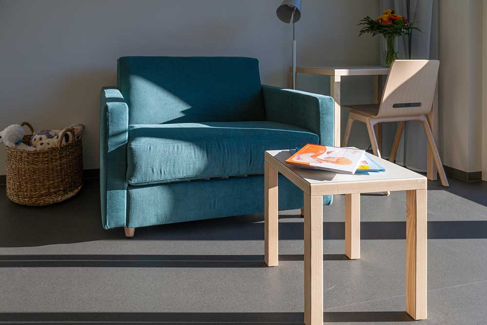 Kinderhospiz Flamingo Sitzecke