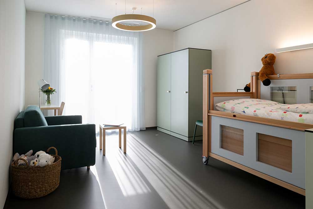 Kinderhospiz Flamingo Zimmeransicht