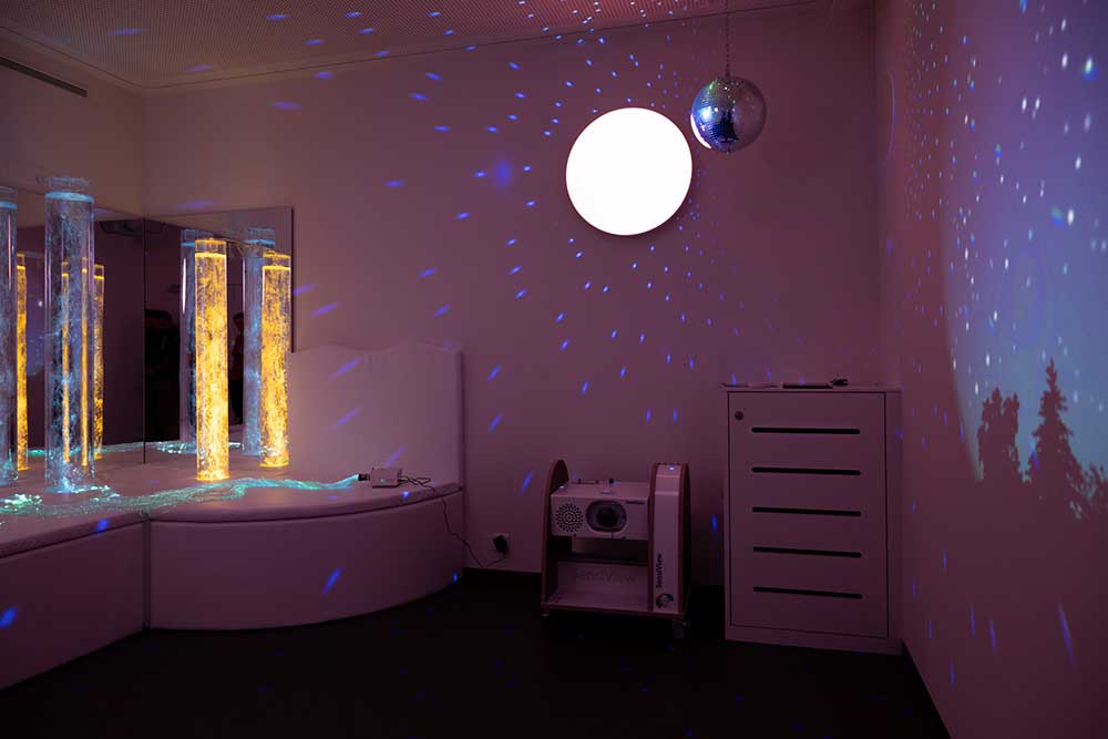 Kinderhospiz Flamingo Snoezelenraum