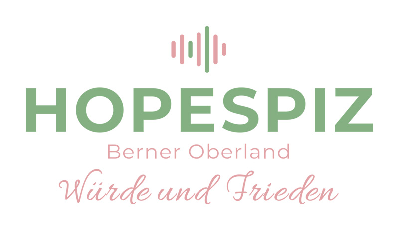 Logo Hopespiz Berner Oberland, Würde und Frieden, Mitglied des Dachverband Hospize Schweiz